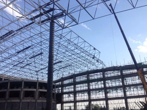 临海煤棚网架